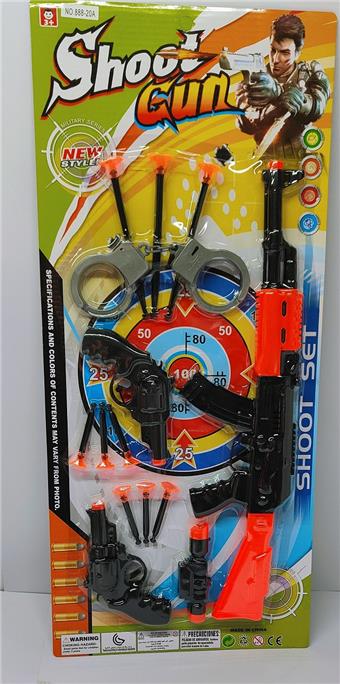 Children's Shooting Military Soft Bullet Gun   ITEM NO.： W081800