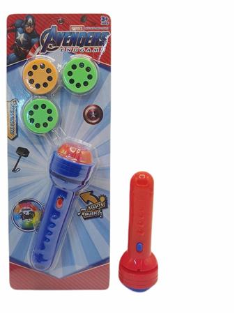 Avengers Projection Flashlight (24 casts)   ITEM NO.： W069675