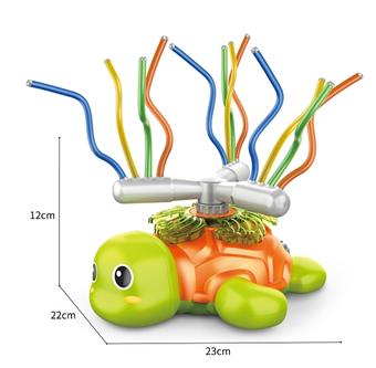 Summer toys, water spray, turtle rotating sprinkler (upgraded version)   ITEM NO.： W079044