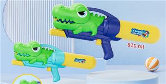 Inflatable crocodile water gun toy   ITEM NO.： W068707