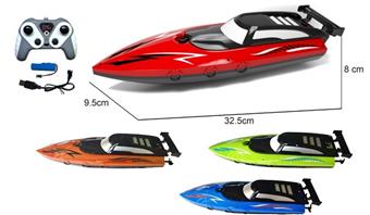 2.4G Double Paddle High Speed Remote Controlled Boat   ITEM NO.： W074855