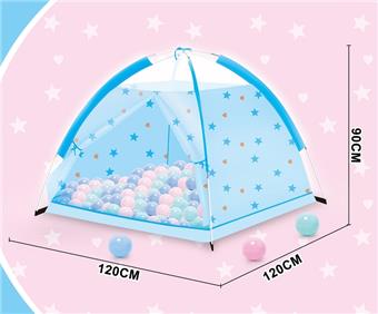 Pink Blue Star Beach Toy Tent   ITEM NO.： W083244