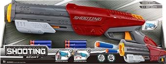 Soft bullet gun toy/Soft bullet gun * 1, bullets * 16 (mixed red and blue)   ITEM NO.： W081727