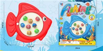 Upstream 8-Fish Small Fishing Plate (Three Color Mixed)   ITEM NO.： W073413