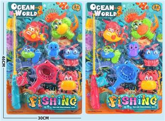 Playing house fishing toys   ITEM NO.： W073210