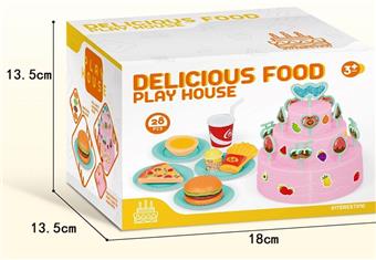 Cake Burger Set   ITEM NO.： W070204