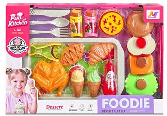 Family style fast food burger combo set (21PCS)   ITEM NO.： W070437
