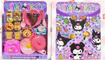 Kuromi Play Toy (Bread Maker Food Set)   ITEM NO.： W070790