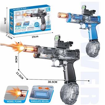 Ice Mouse Electric Water Gun Sensing Light   ITEM NO.： W069561