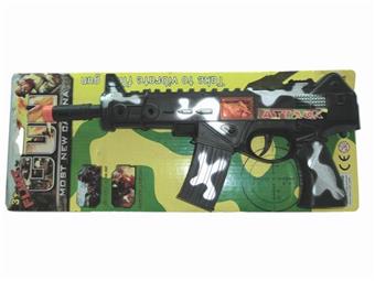 Camouflage vibrating flint drum gun   ITEM NO.： W069046
