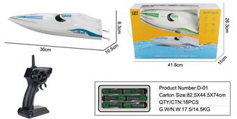 2.4G remote control boat   ITEM NO.： W074507