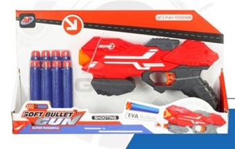 Soft bullet gun/mixed red and blue   ITEM NO.： W081032
