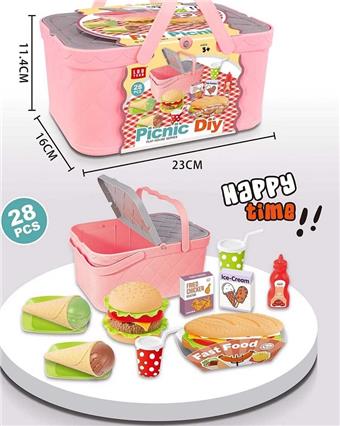 Picnic Basket Burger Set   ITEM NO.： W072739