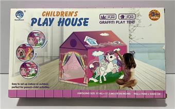 Baby toy unicorn graffiti tent sports outdoor   ITEM NO.： W083337