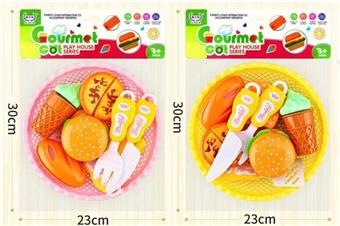 Cherokee Burger Set Western style Meal Simulation Food Cherokee Food Set   ITEM NO.： W071697