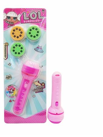 Surprise Doll Projection Flashlight (24 casts)   ITEM NO.： W069695