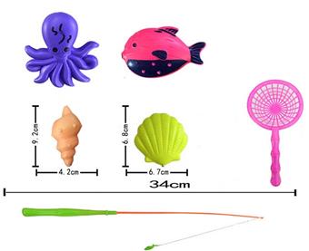 Magnetic fishing toys   ITEM NO.： W072996