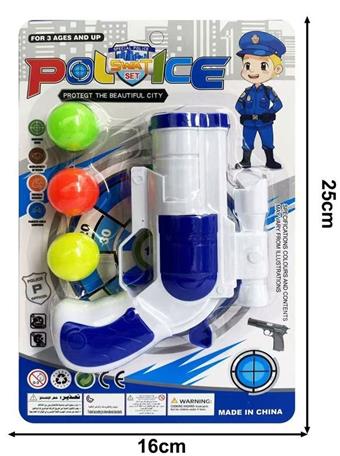 Space Ping Pong Gun Police Board   ITEM NO.： W079728