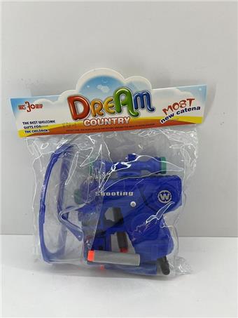 Inflatable Space Soft Bullet Gun Set   ITEM NO.： W079500