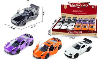 1: 36 alloy regenerative McLaren (orange/purple) Speedmaster (white/black)   ITEM NO.： W082637