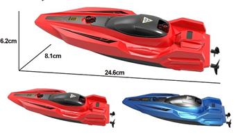 2.4G Double Paddle High Speed Remote Control Boat (including electricity)   ITEM NO.： W074880