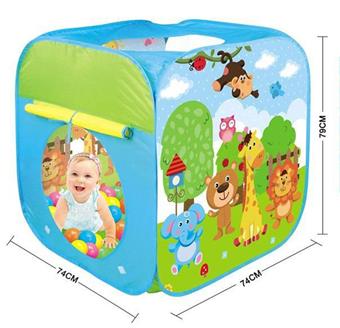 Cartoon Happy Zoo Tent with 50 Ocean Balls (GCC)   ITEM NO.： W084319