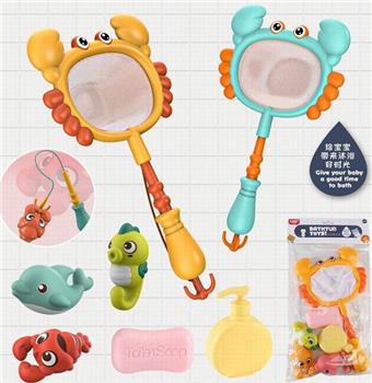 Bathroom cartoon crab fishing net   ITEM NO.： W073696