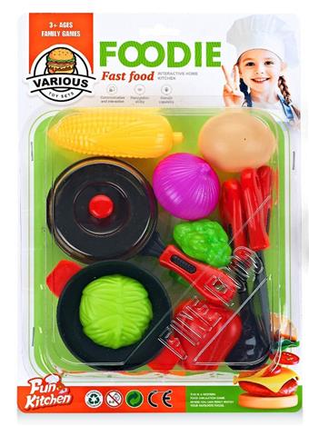 Playing house/cutlery/kitchen/vegetables/food   ITEM NO.： W070926