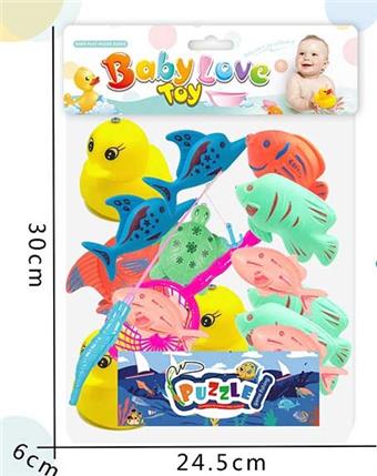 17pcs fishing toys   ITEM NO.： W072847