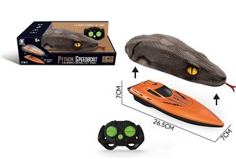 Snake shaped remote-controlled boat   ITEM NO.： W074581