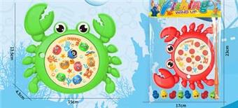 Chain Rocket 8 Fish Fishing Disk Magnetic Attraction (Three Color Mixed)   ITEM NO.： W073399