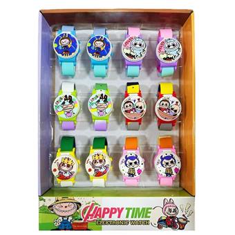Labubu flip top electronic watch 12PCS/display box   ITEM NO.： W077612