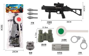 Rocket launcher gun police kit   ITEM NO.： W079515