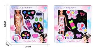 Feidie, Plum Blossom, Colorful Butterfly, Barbie Makeup DIY Toy Set   ITEM NO.： W068270