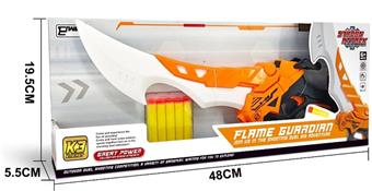 Knife shaped soft bullet gun   ITEM NO.： W080047