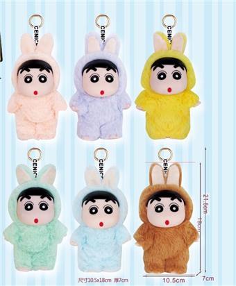 Crayon Shin chan canvas (6PCS)   ITEM NO.： W077255