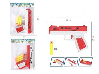 Soft Bullet Pistol Set   ITEM NO.： W072178