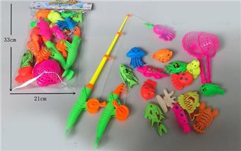 19 piece fishing set   ITEM NO.： W071923