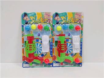 Ping Pong Gun with Car Boy   ITEM NO.： W082190