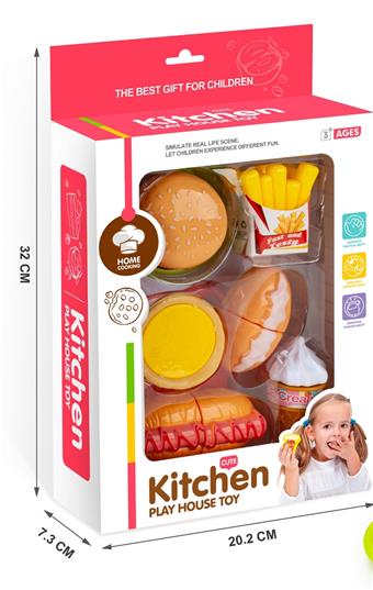Simulated Hamburger Fast Food Cheyenle   ITEM NO.： W071746
