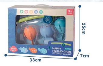 Playing in the water and fishing   ITEM NO.： W073432