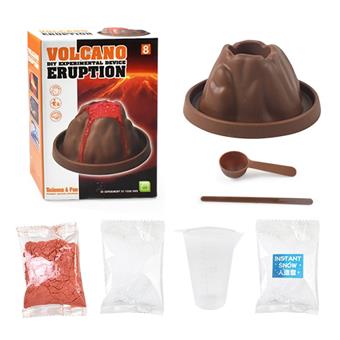 Volcano Snowfall Experiment 2-in-1   ITEM NO.： W077883