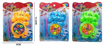 On chain fishing reel, randomly mix 3 colors of pink/yellow/blue/green   ITEM NO.： W074420