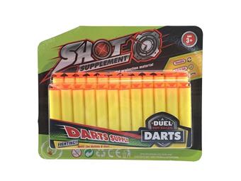 EVA soft bullet gun bullet foam soft bullet, sucker soft bullet (24PCS)   ITEM NO.： W081987