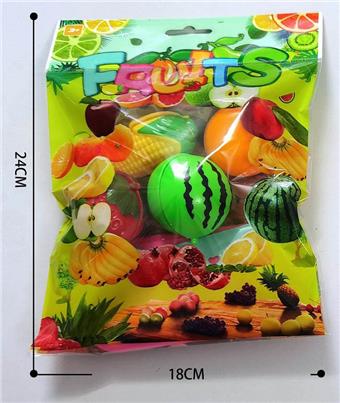 Fruits are happily playing at home   ITEM NO.： W069699