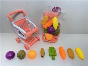 Shopping cart+food   ITEM NO.： W071585