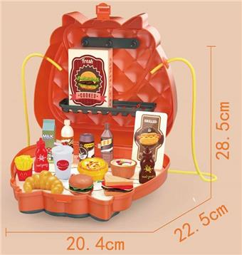 One shoulder diagonal hamburger   ITEM NO.： W070411