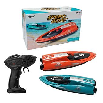2.4G Dual Vortex Jet Remote Control Ship   ITEM NO.： W074526