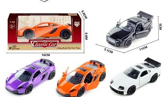 1: 36 alloy regenerative McLaren (orange/purple) Speedmaster (white/black)   ITEM NO.： W082630