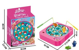 Electric music fishing toy Snow Princess   ITEM NO.： W073225